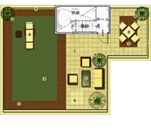 ZERO-CUBE+LOHAS(ゼロキューブプラスロハス) +BOX2 SKY BALCONY(プラスボックス2 スカイバルコニー)の間取り